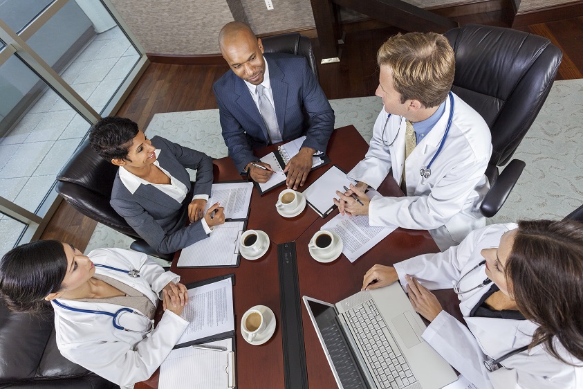 Meeting with doctors